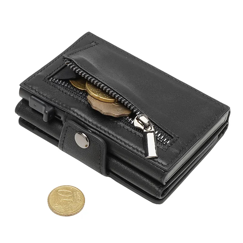 Custom Minimalist Rfid Wallet With Rfid Blocking Fashionable