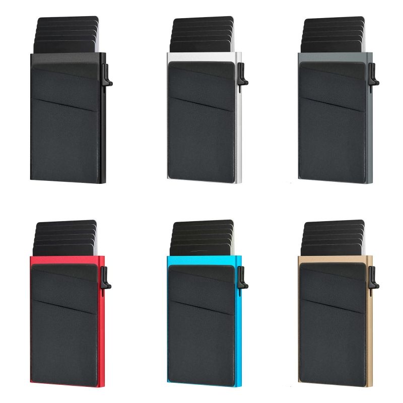 Customized Rfid Blocking Credit Card Holder High Quality