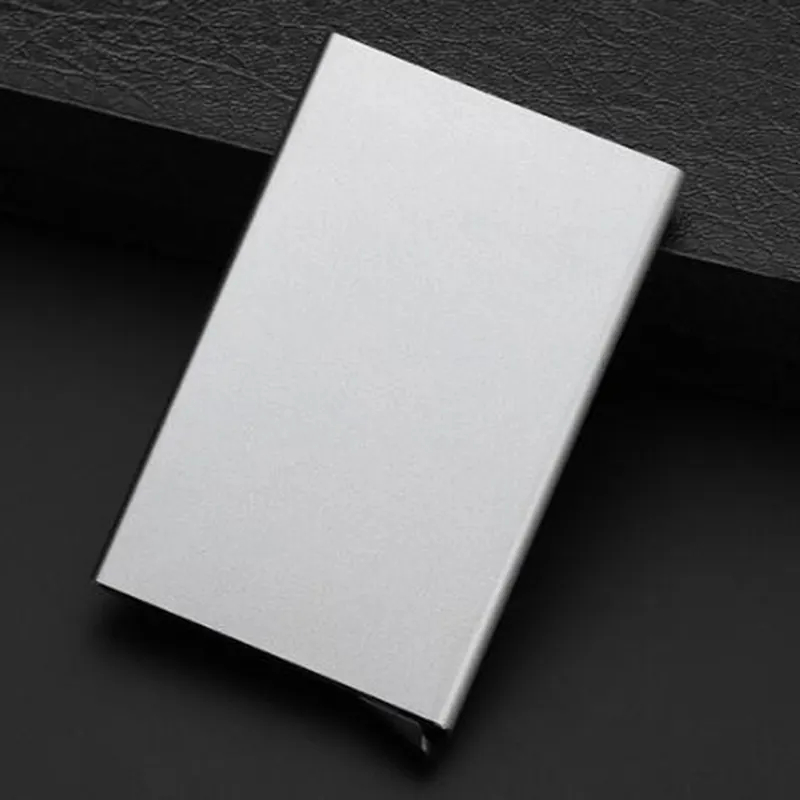 Fashion RFID Metal Card Holder Cases Popular