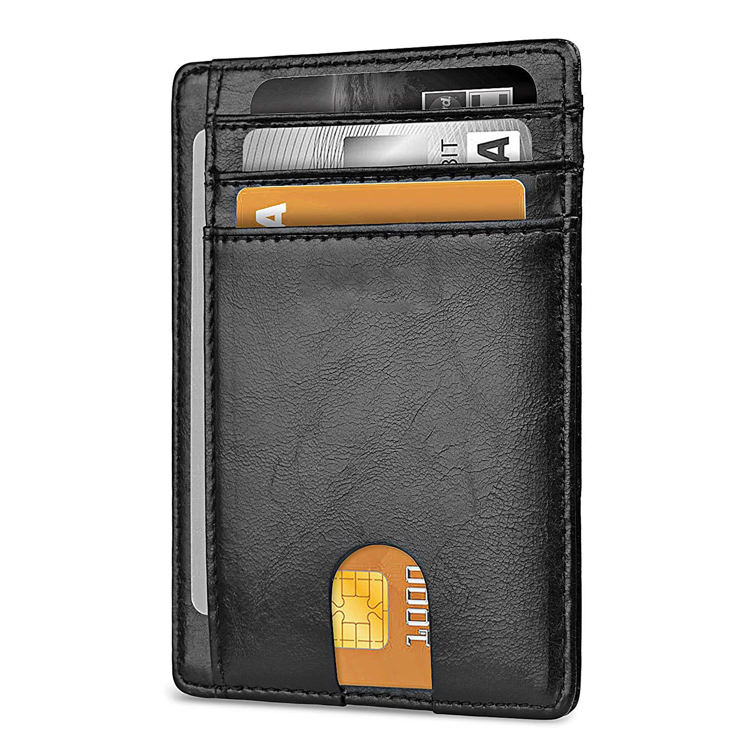 Populær RFID-blokerende tilpasset Slim Wallet-kortholder