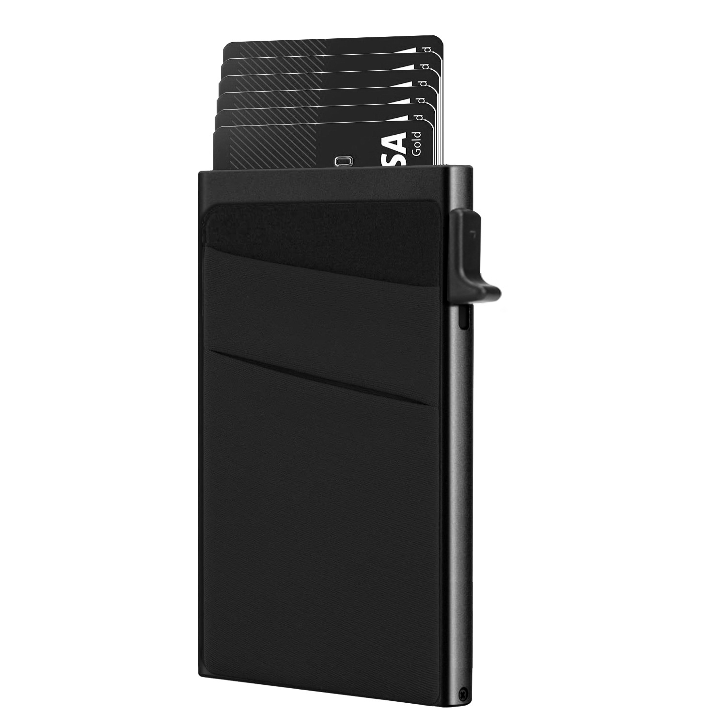 Slim Minimalist Aluminum Metal Wallet Card Holders (1)